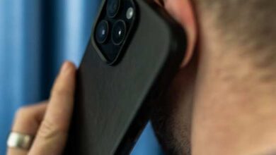 Leather iPhone Case