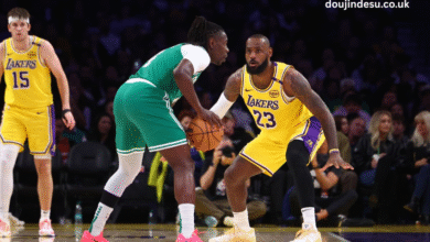 lakers vs boston celtics match player stats