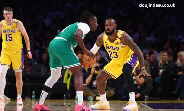 lakers vs boston celtics match player stats